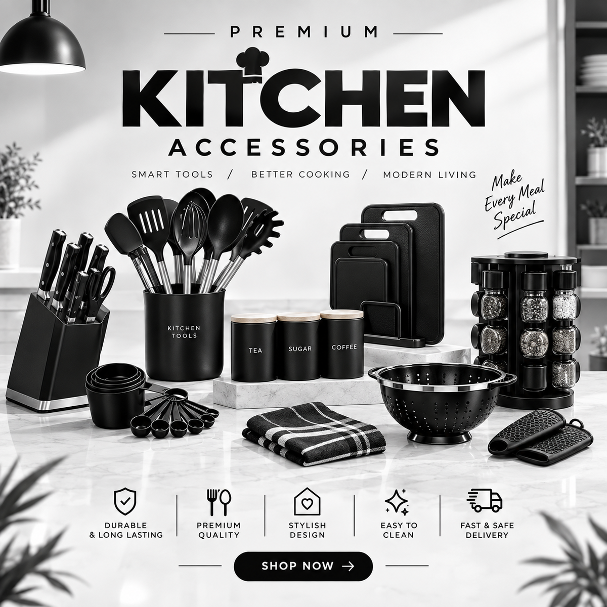 KITCHEN ACESSORIES