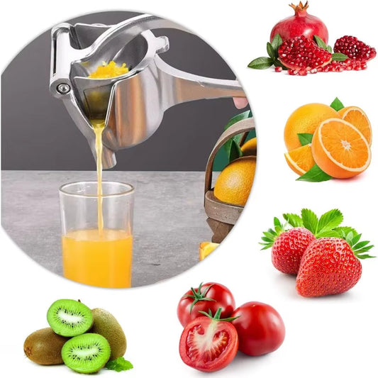 Manual Fruit Juicer Squeezer – Hand Press Citrus Orange Lemon Juice Extractor for Fresh Homemade Juice