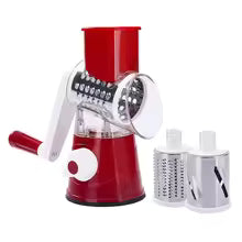 Multifunctional Vegetable Slicer Shredder Cutter – Manual Kitchen Vegetable Chopper, Grater & Cutting Tool